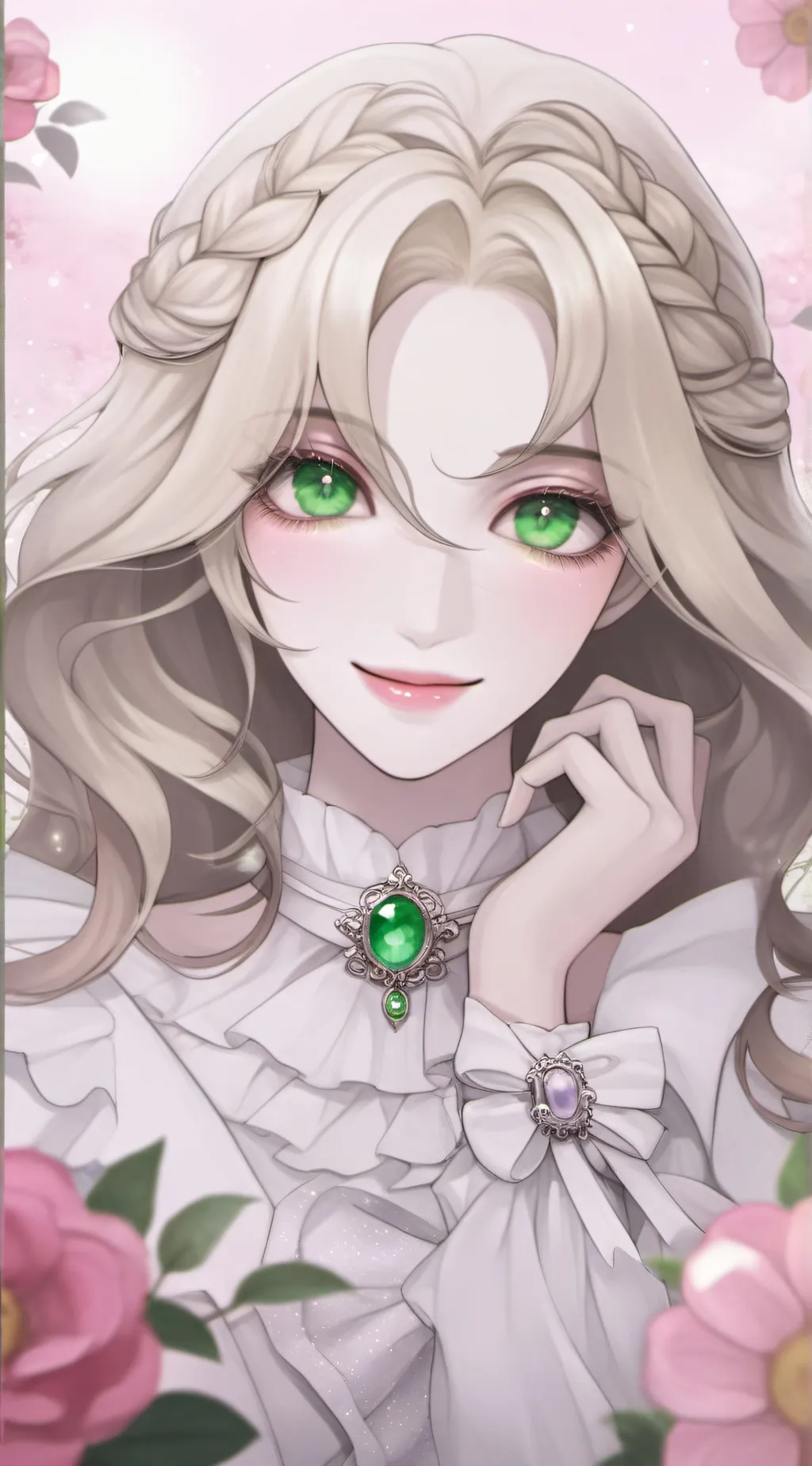 ai character: aretha  background