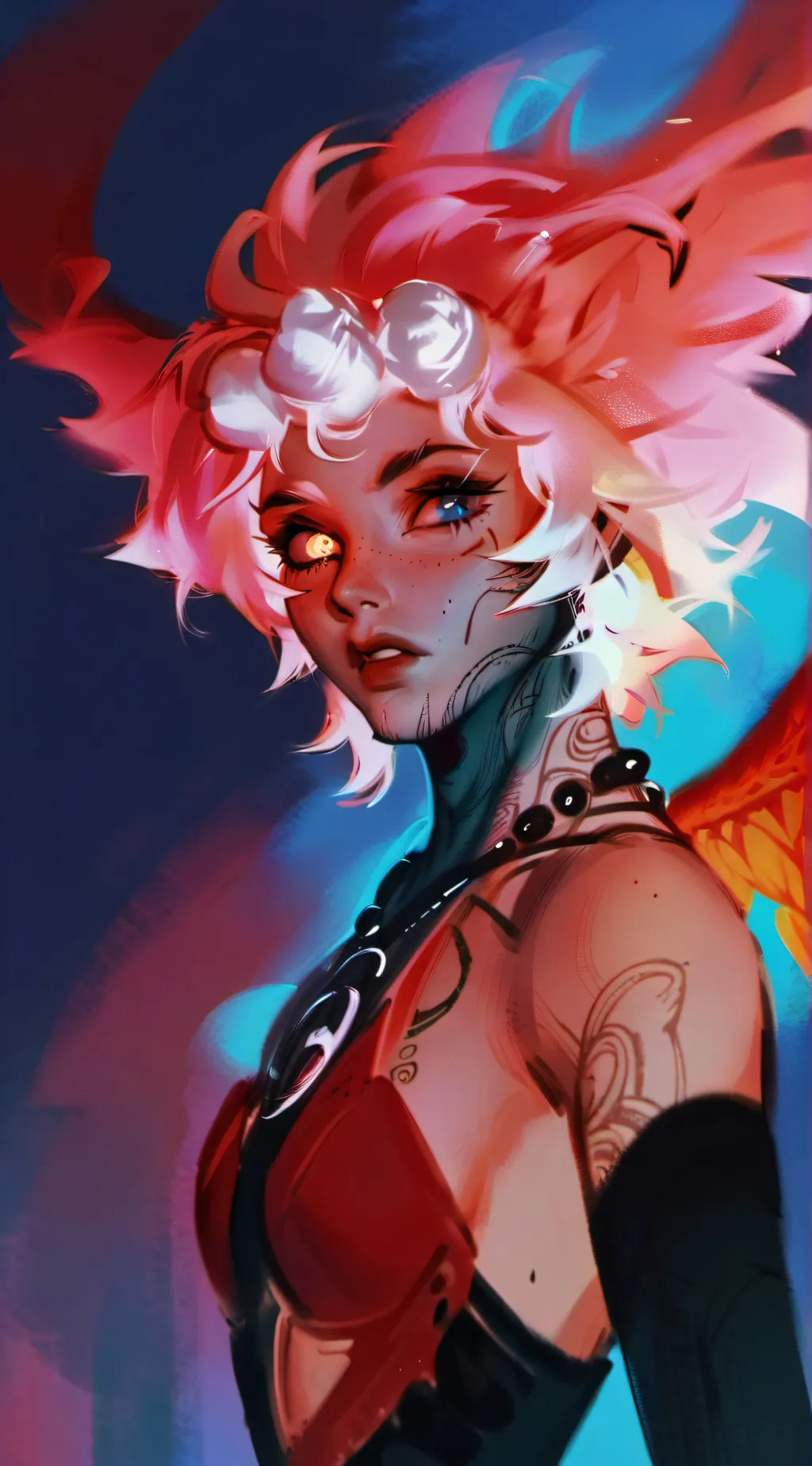 ai character: 《●°○♤Maple 》 background