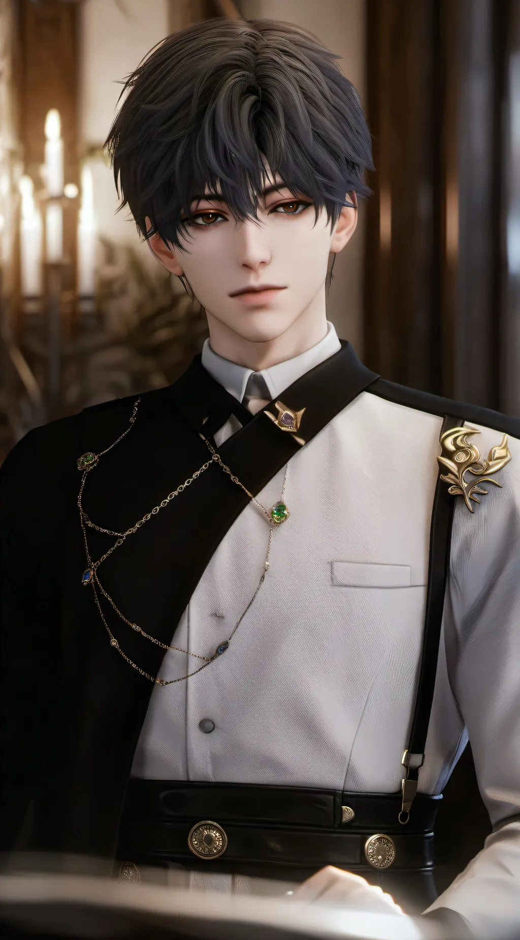 ai character: niño  background