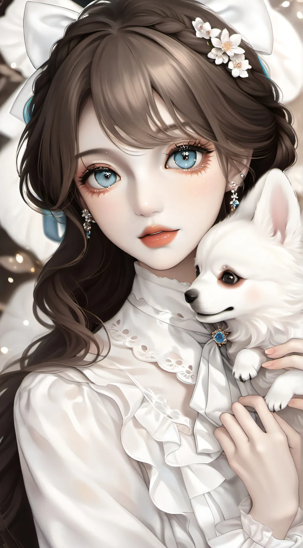 ai character: Nancy  background