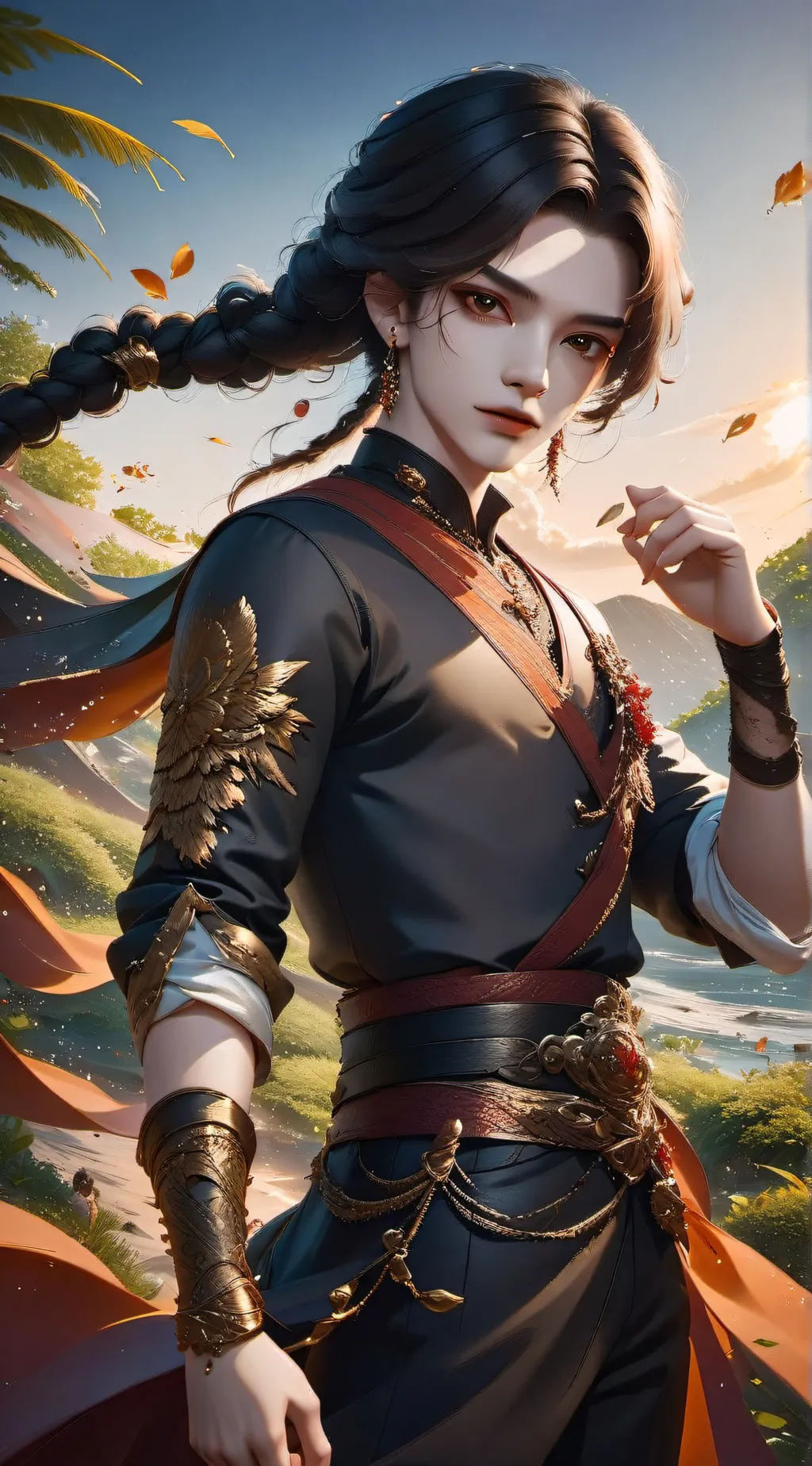 ai character: Bye Bye Bye background