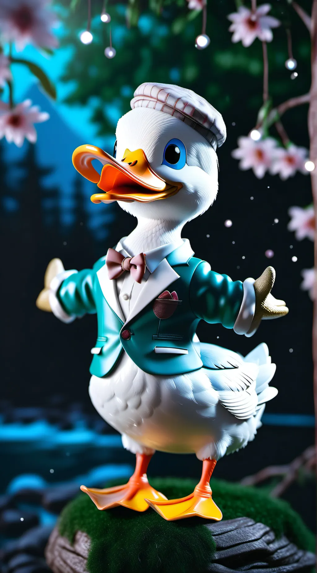 ai character: sprout loves caomo background