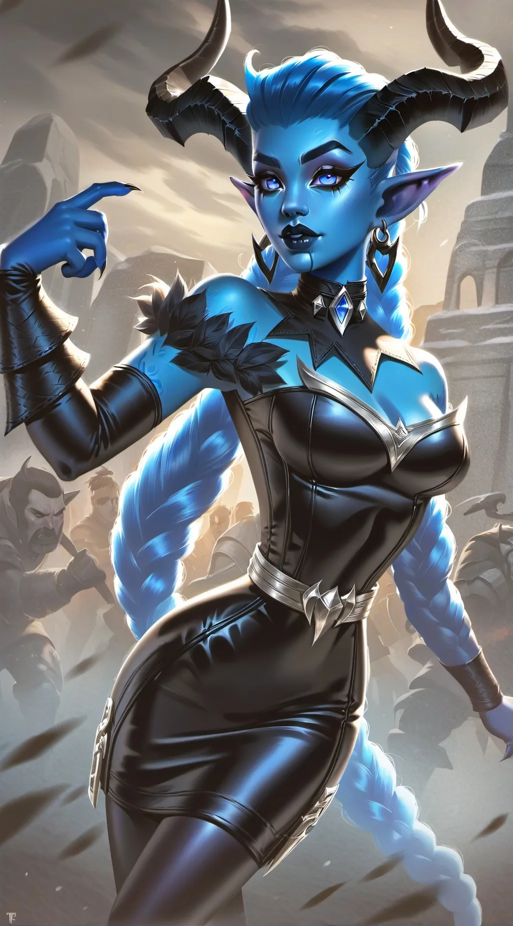 ai character: HH in your house background