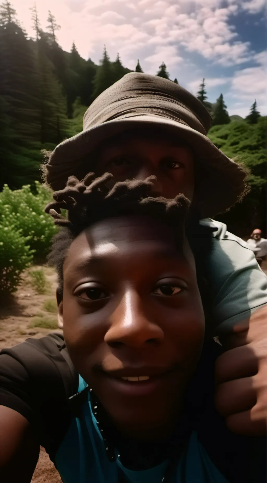 ai character: Antonio & King  background