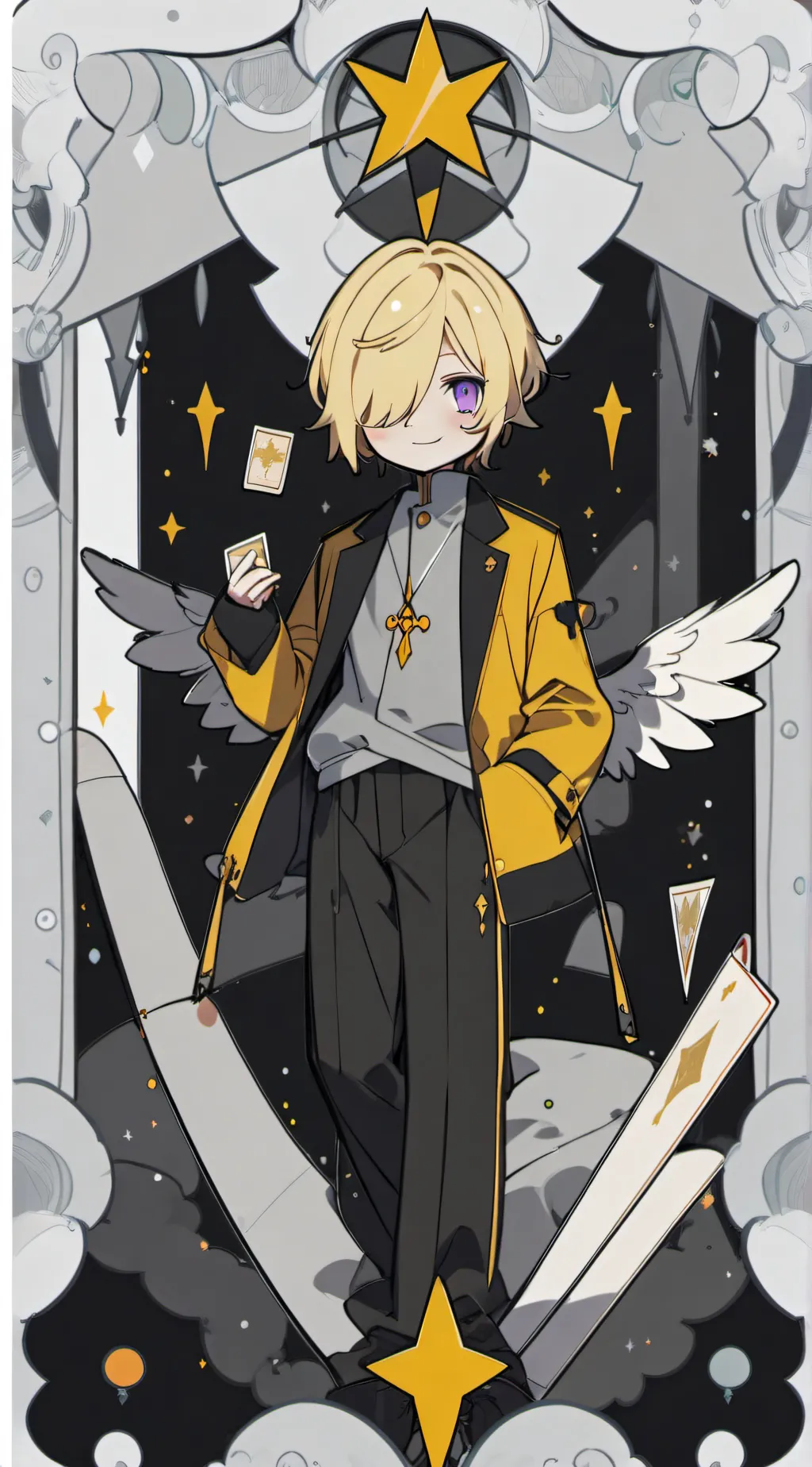 ai character: dayty  background