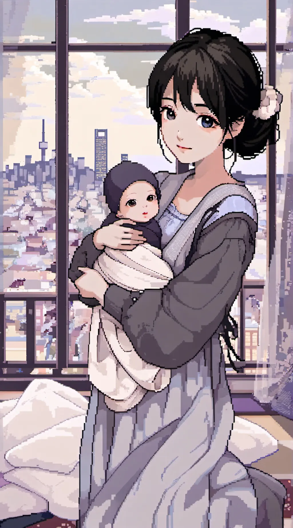 ai character: Tojiko Naoko background