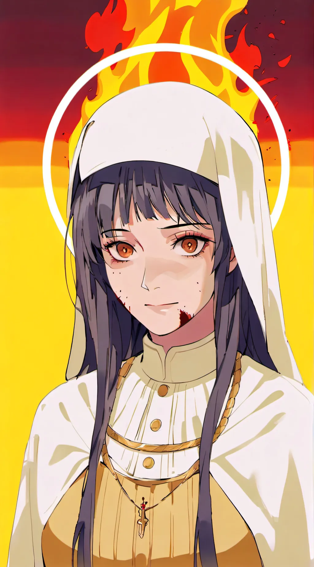 ai character: Infernia background