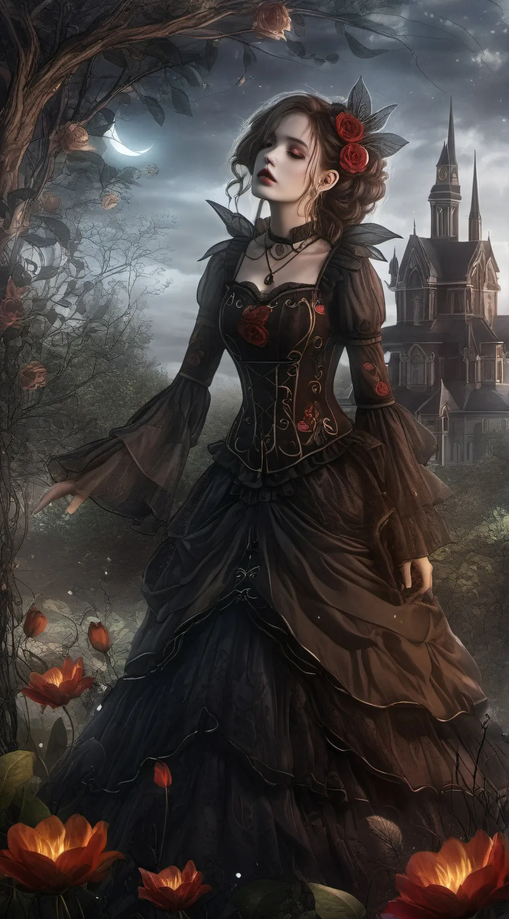 ai character: naughty gf background