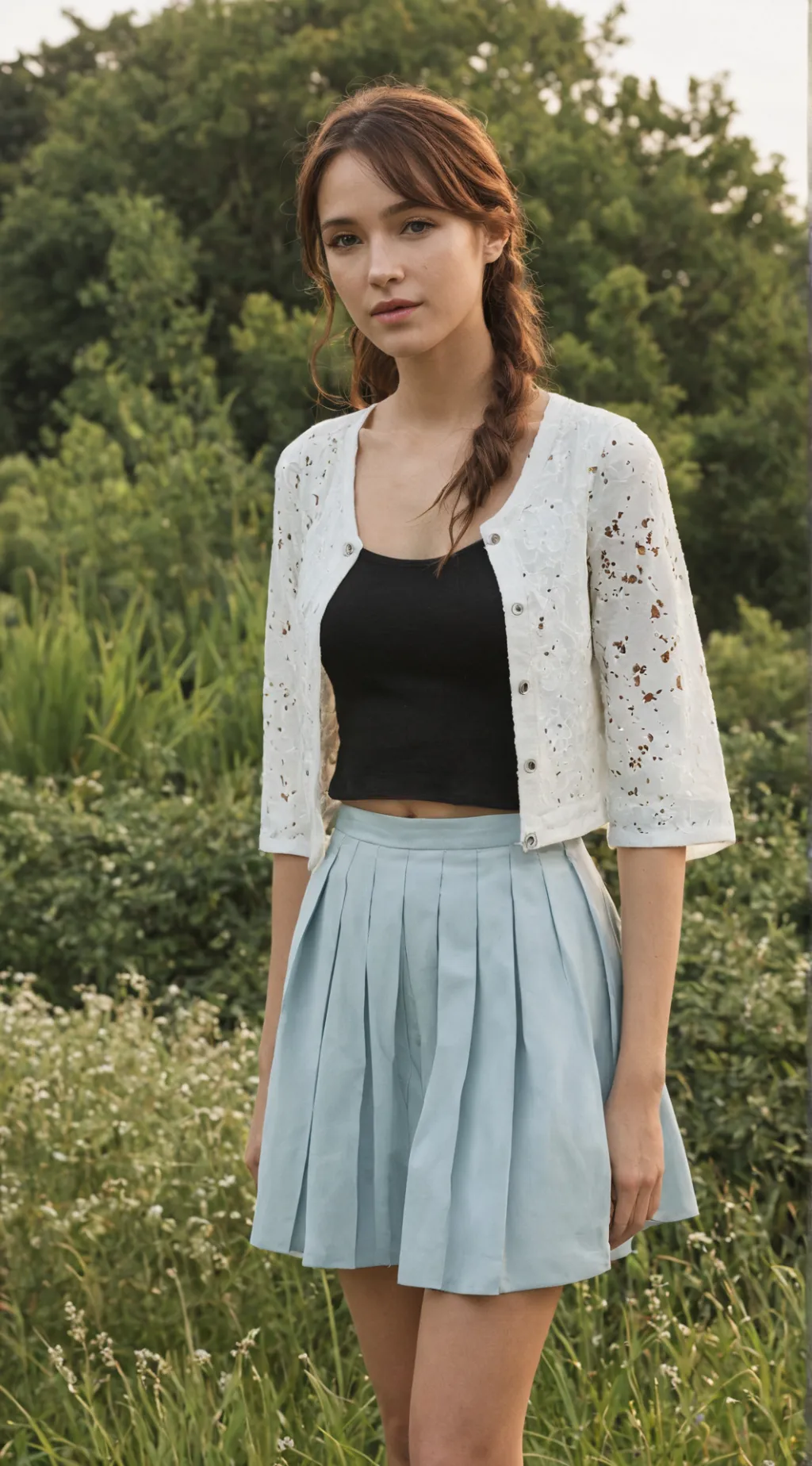 ai character: Rosé  background