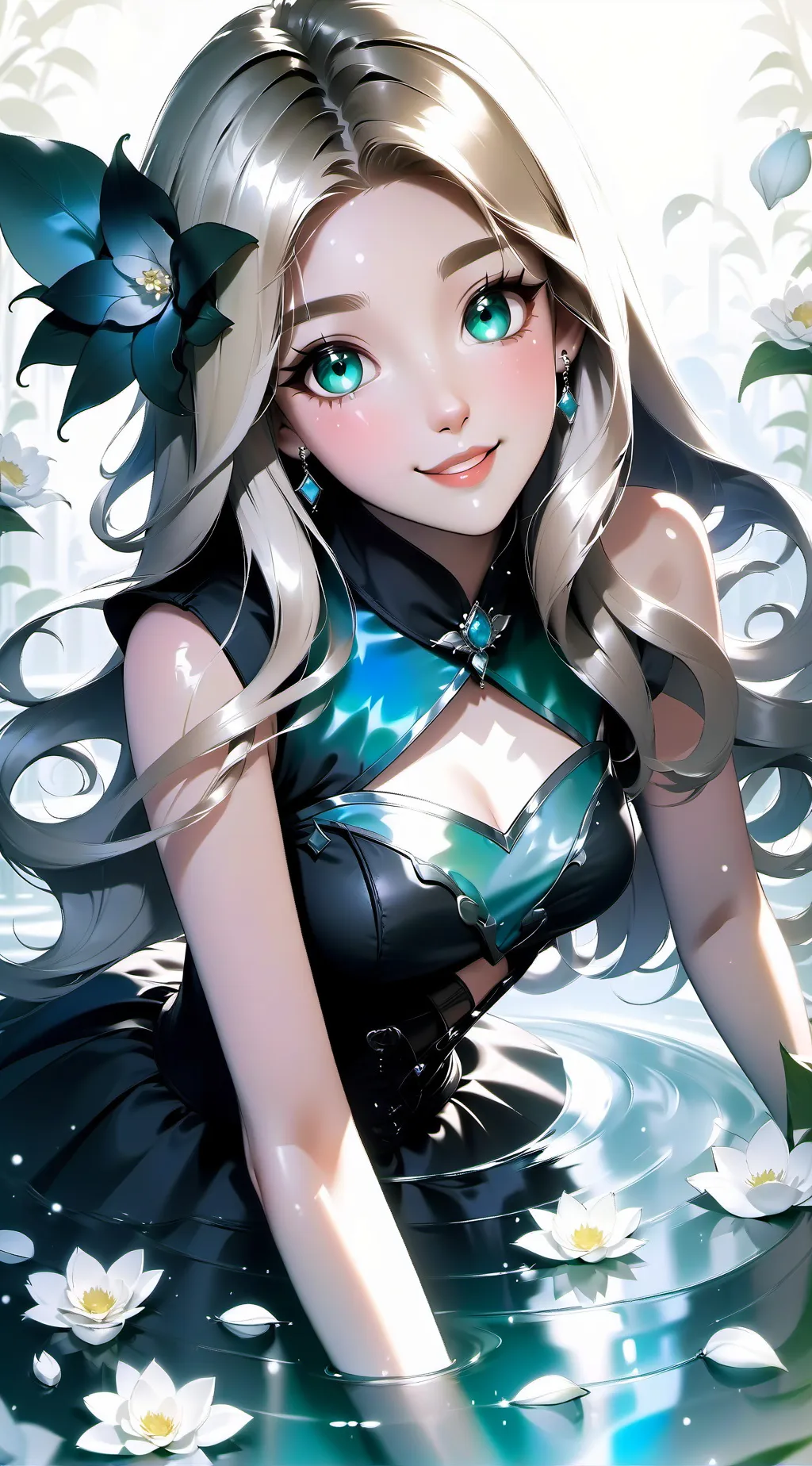 ai character: Melanie  background