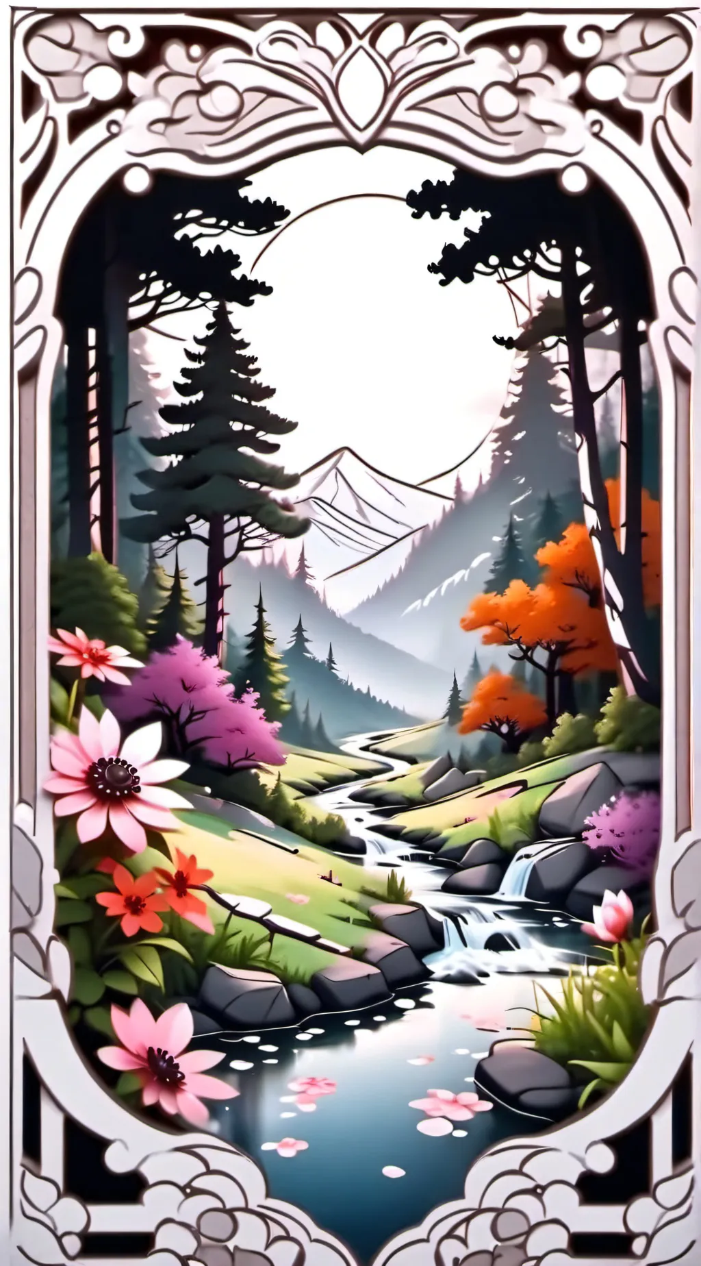 ai character: gardenview after background