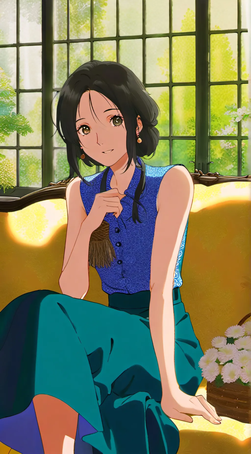 ai character: Mom  background