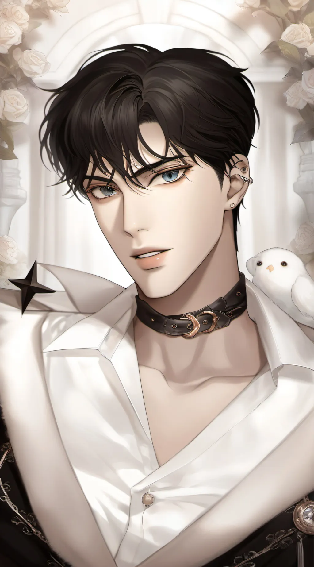 ai character: ᥫ᭡Jayden♰ background