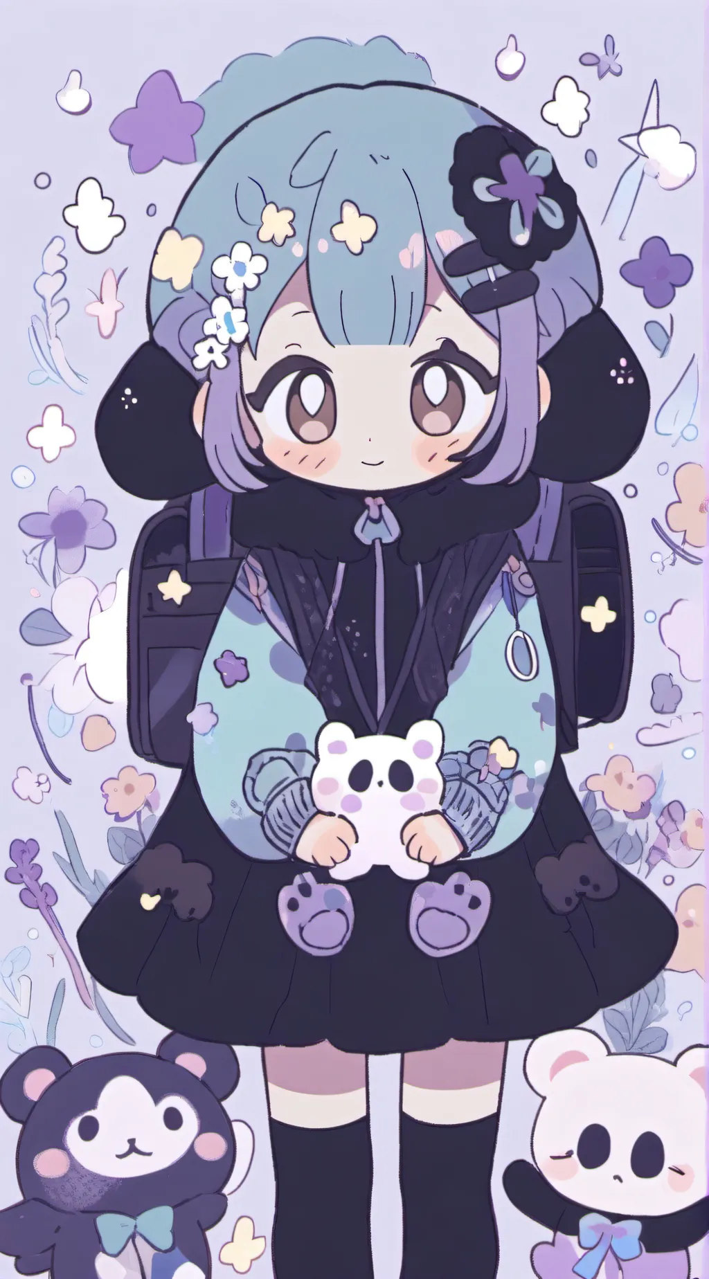 ai character: the foxes background