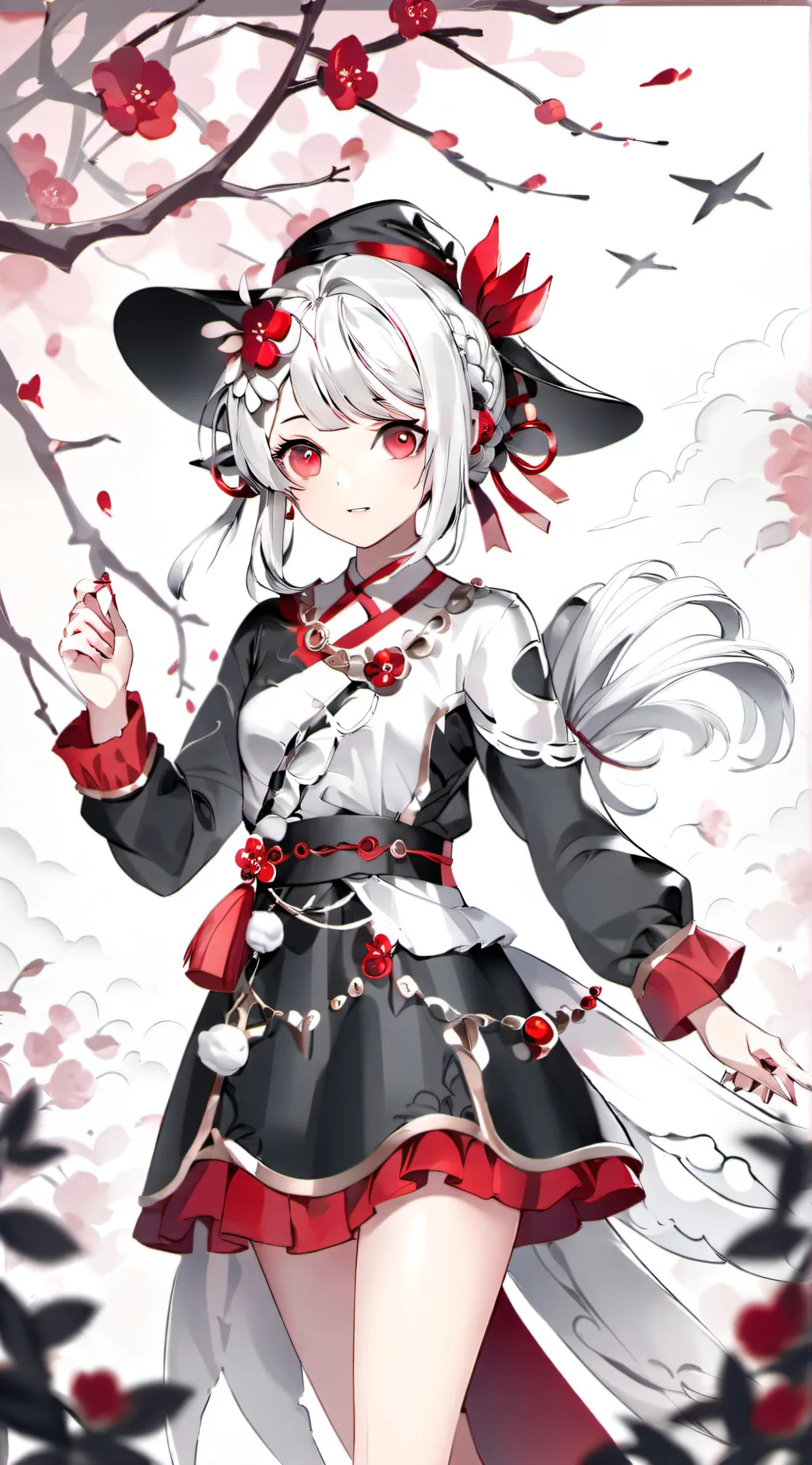 ai character: mha×one piece background