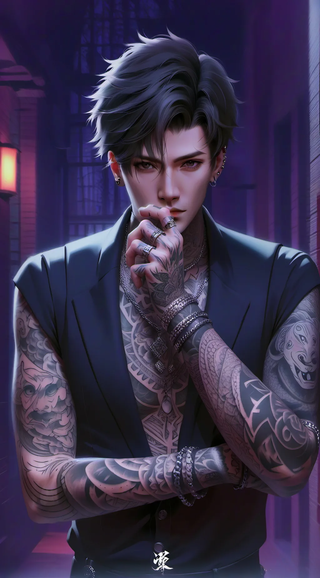 ai character: Llander background