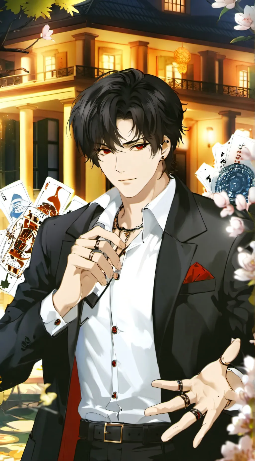 ai character: ♡ Leo ♡ background