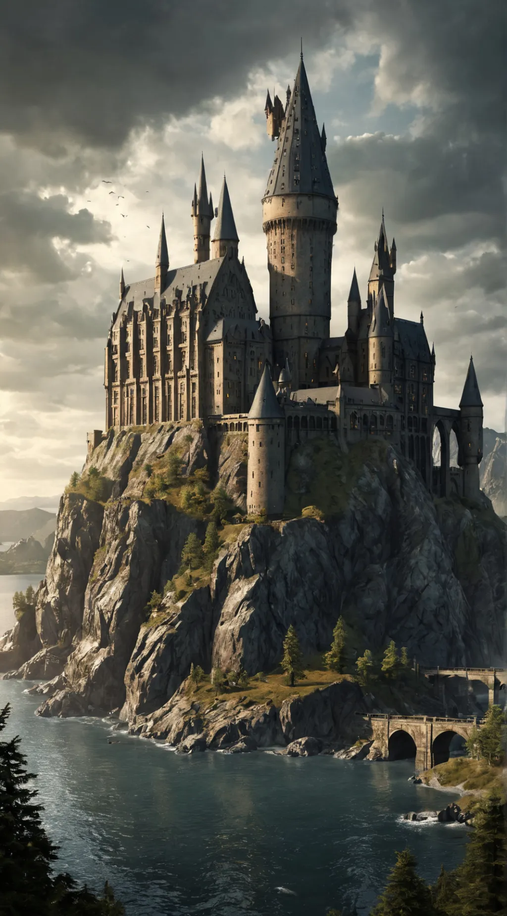 ai character: Hogwarts police background