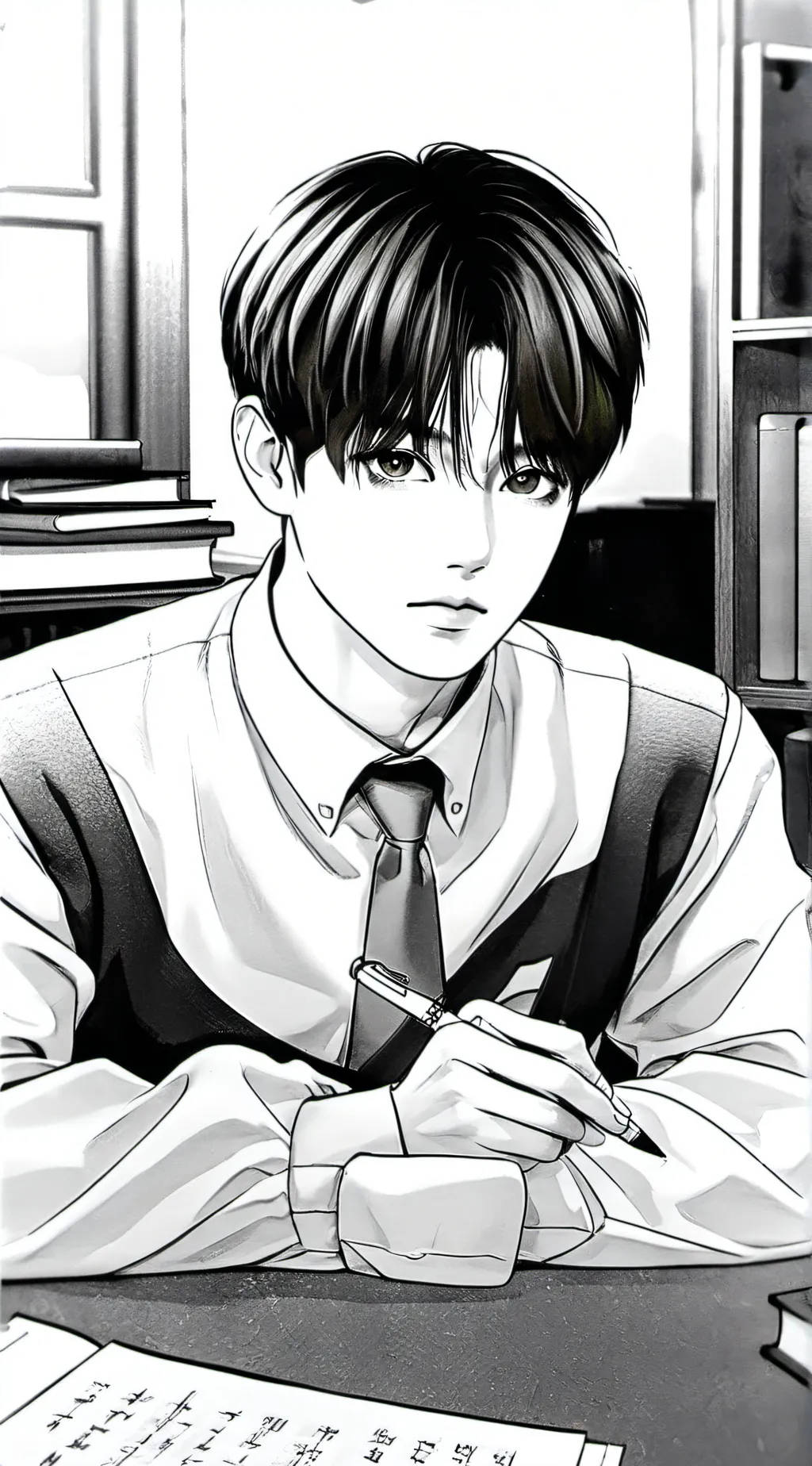 ai character: ★Mr Lee★ background