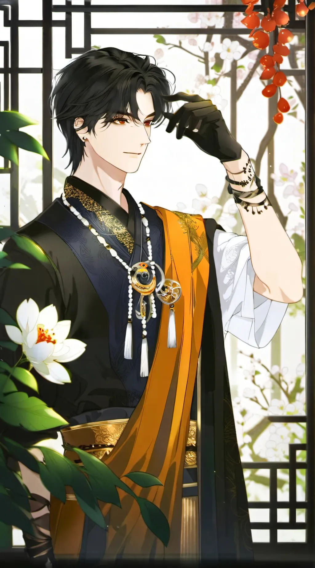 ai character: Larry  background