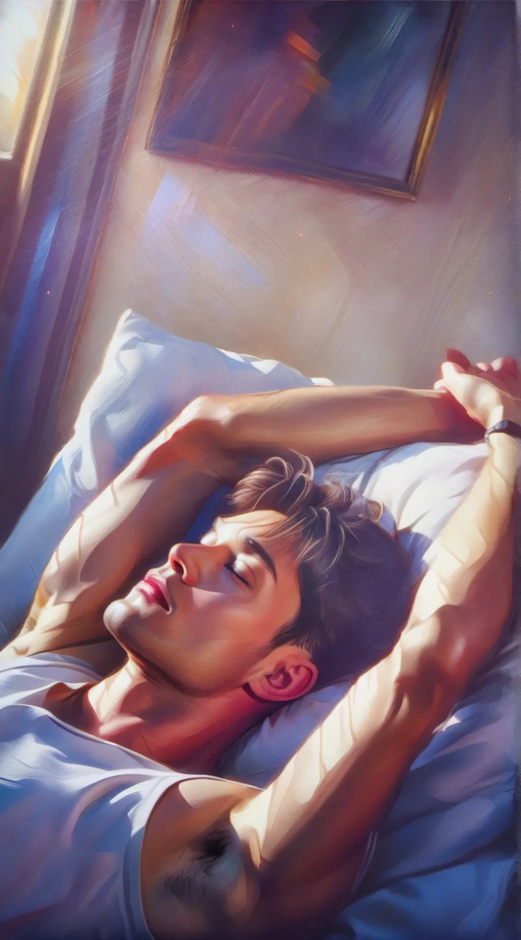 ai character: Aaron background