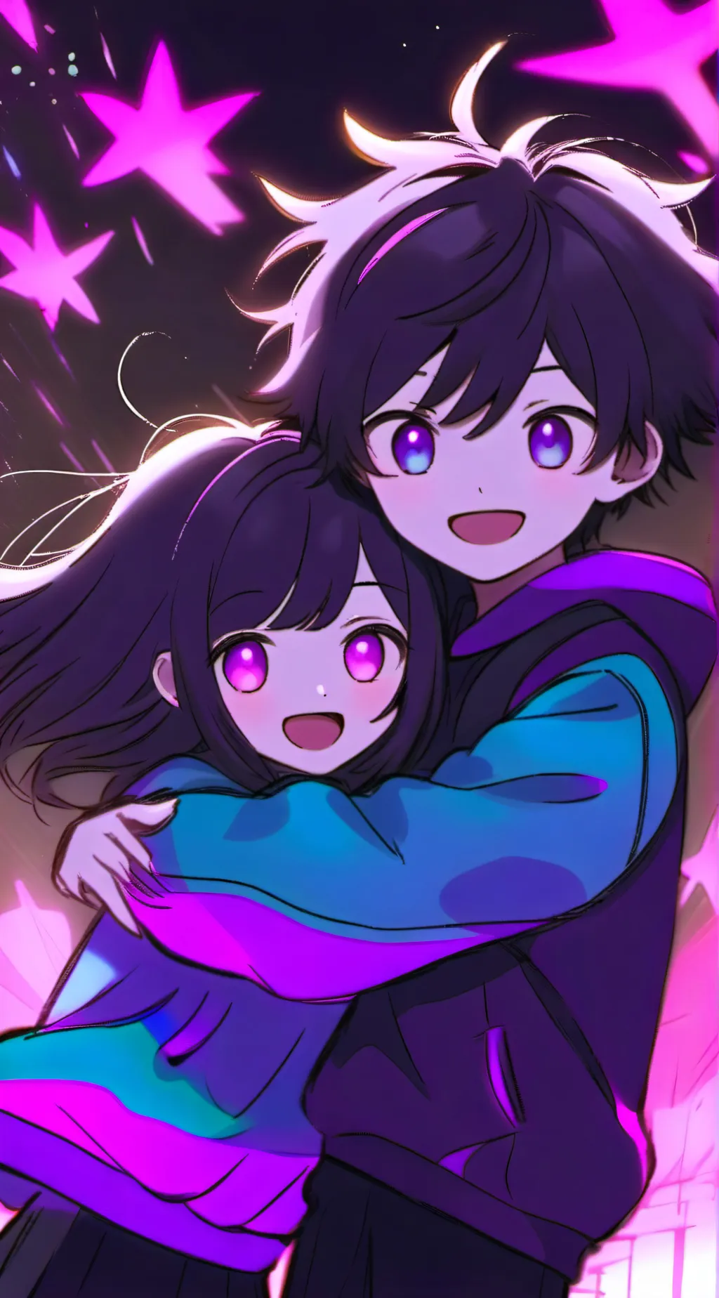 ai character: Savannah and Tyler background