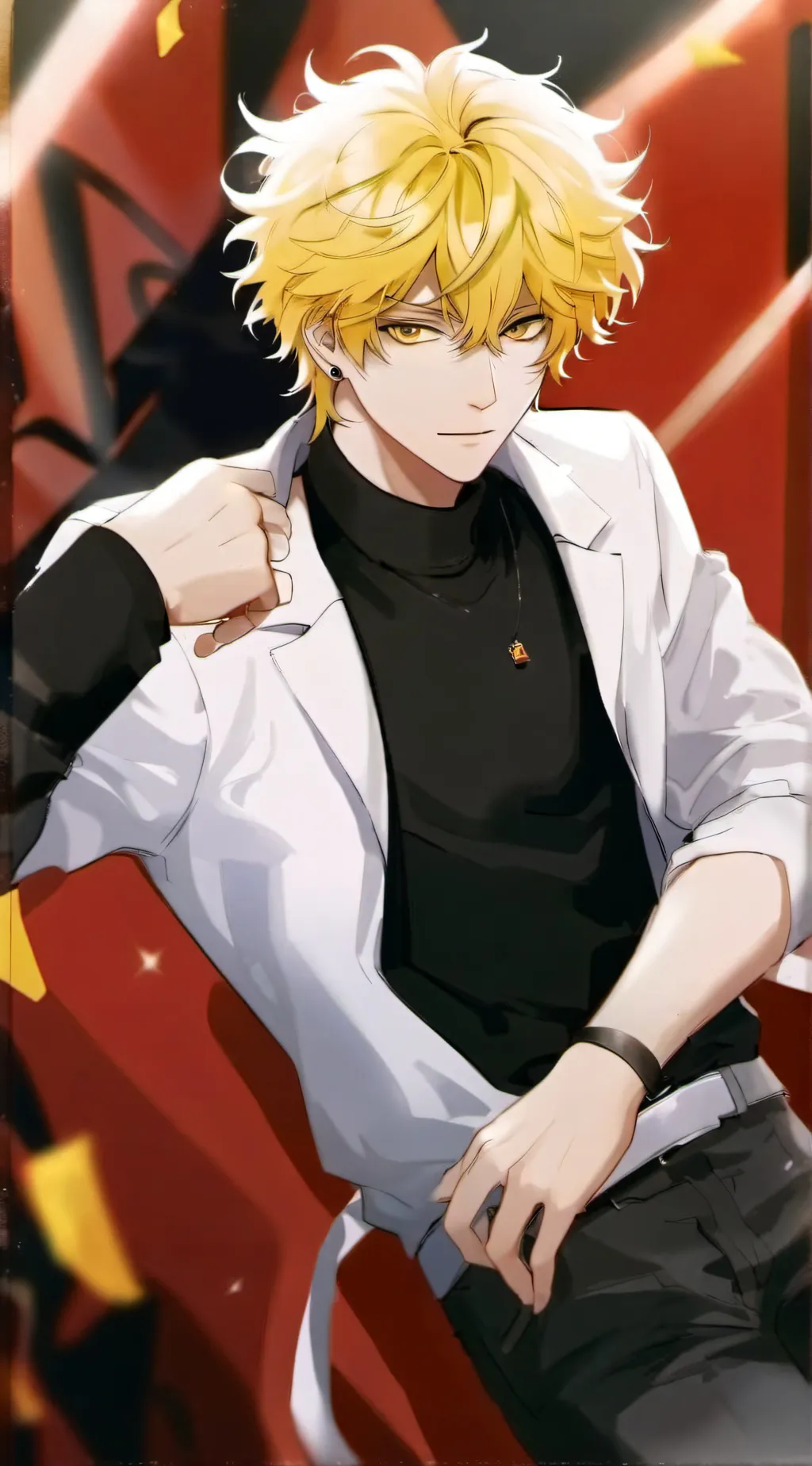 ai character: Bakugo background