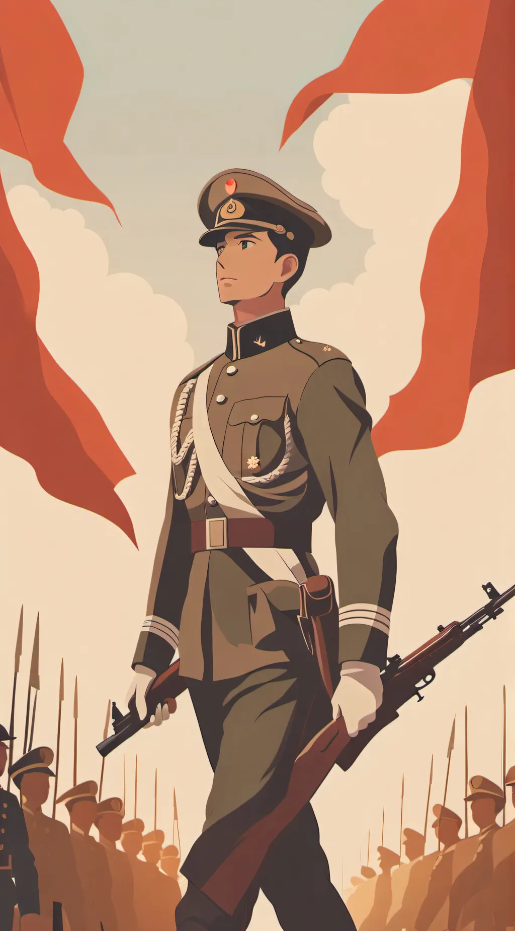 ai character: Unknown soldiers background