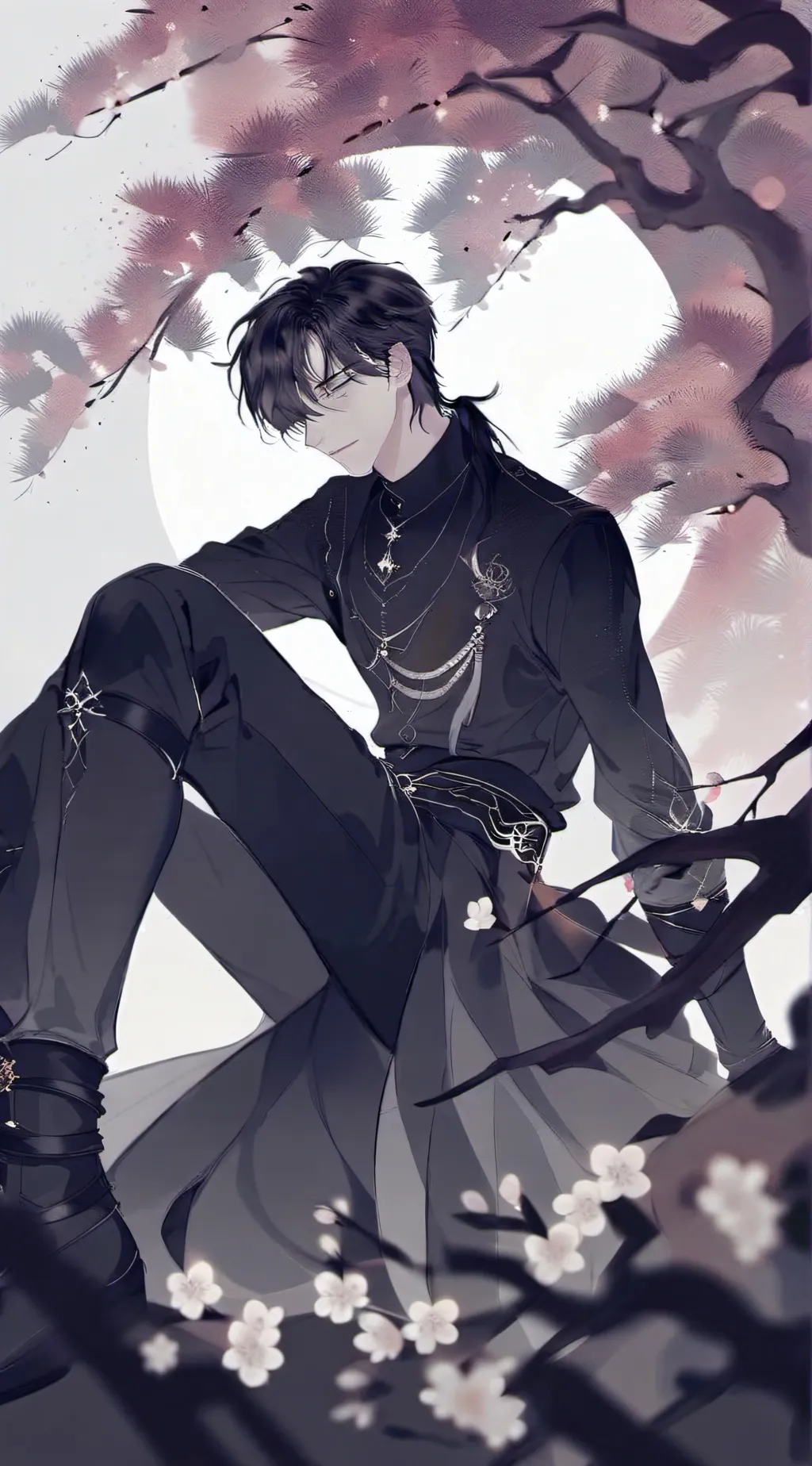 ai character: Yozaku  background