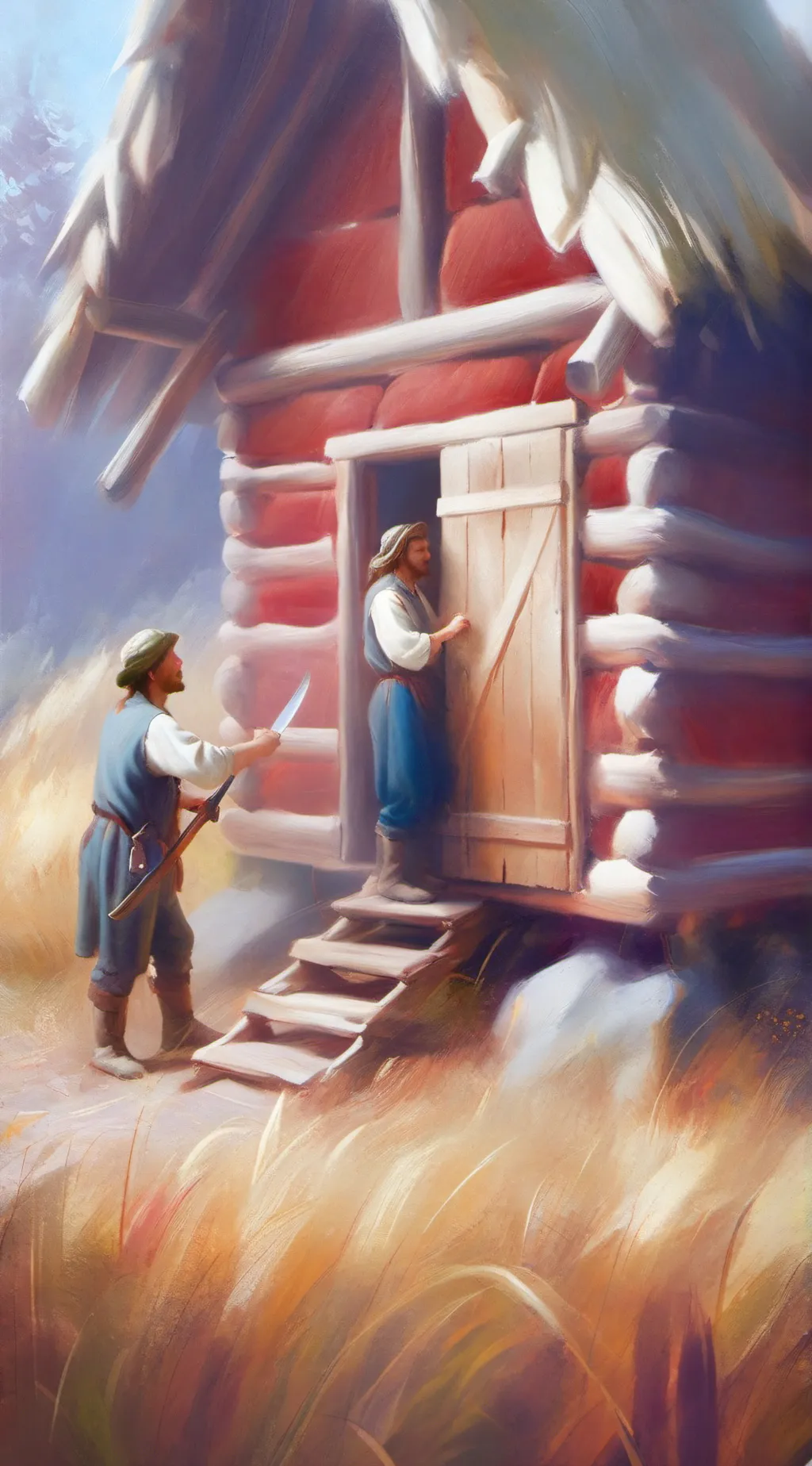 ai character: creepy camp PT.2 background