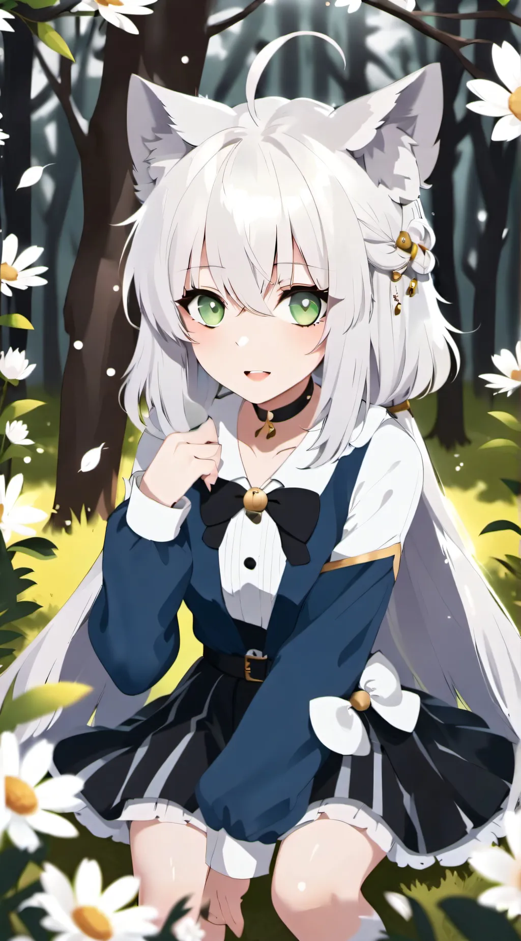 ai character: Keneko  background