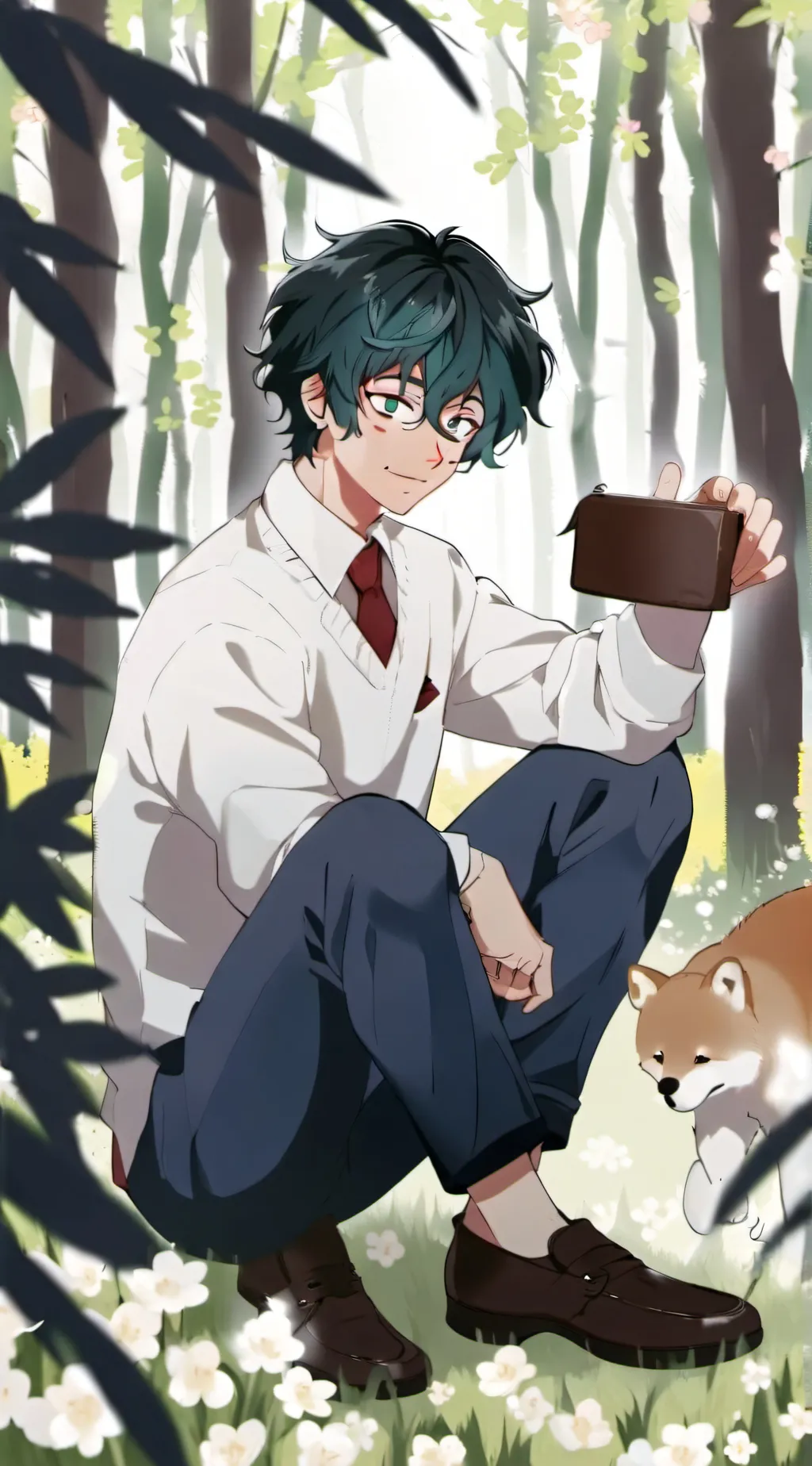 ai character: MHA  background