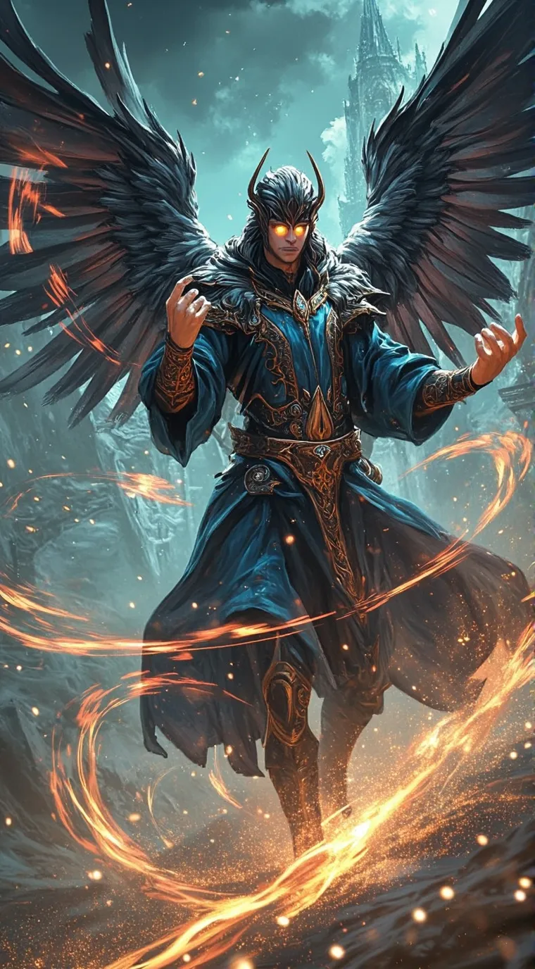 ai character: murder drones background