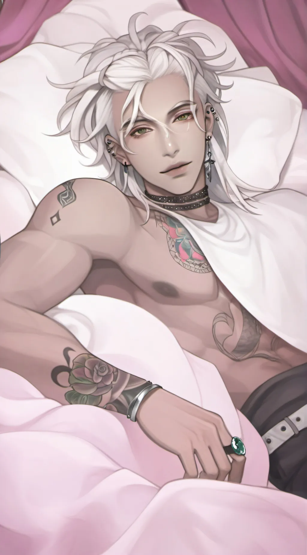 ai character: ☾v!nc3nt☾ background