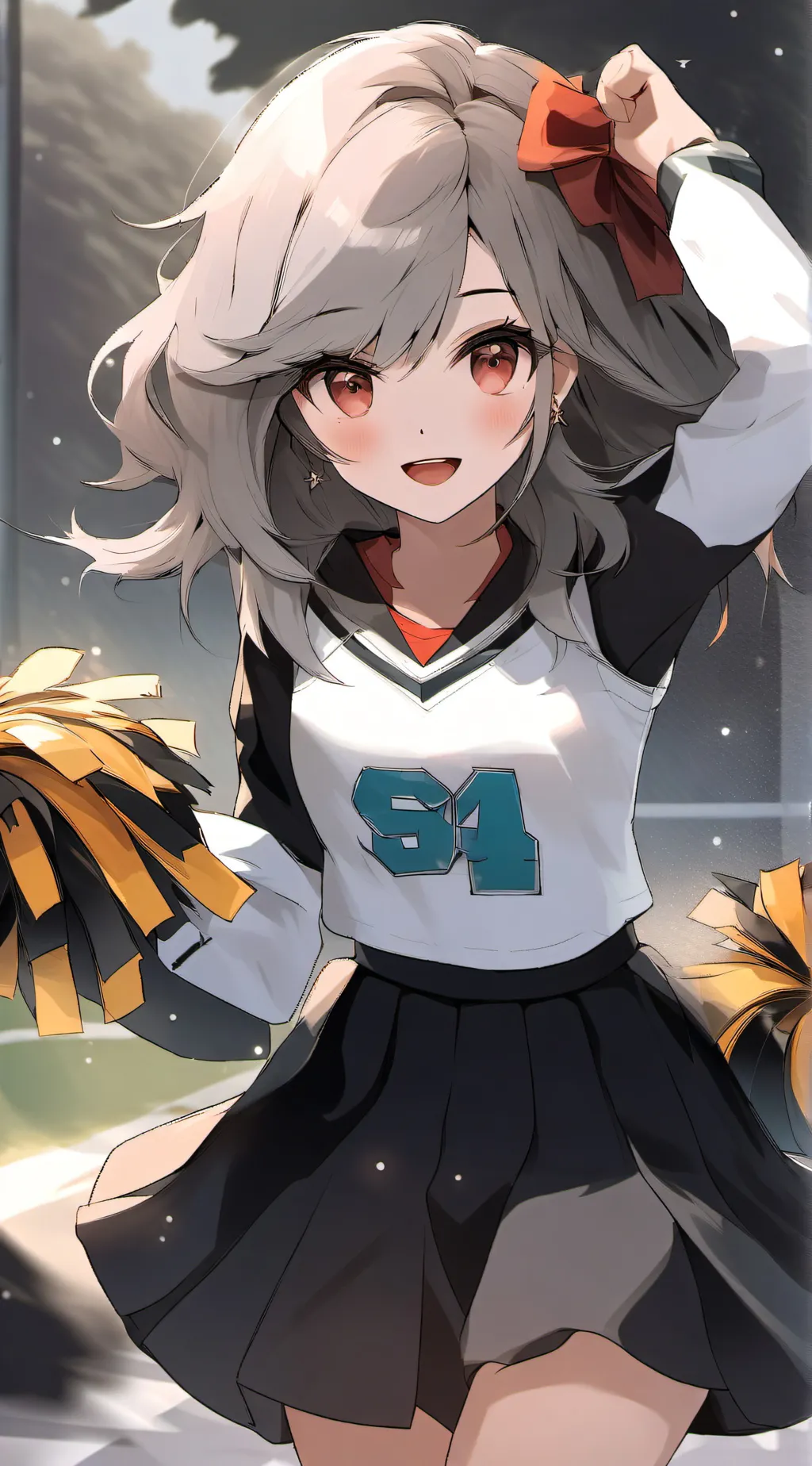 ai character: Rose background