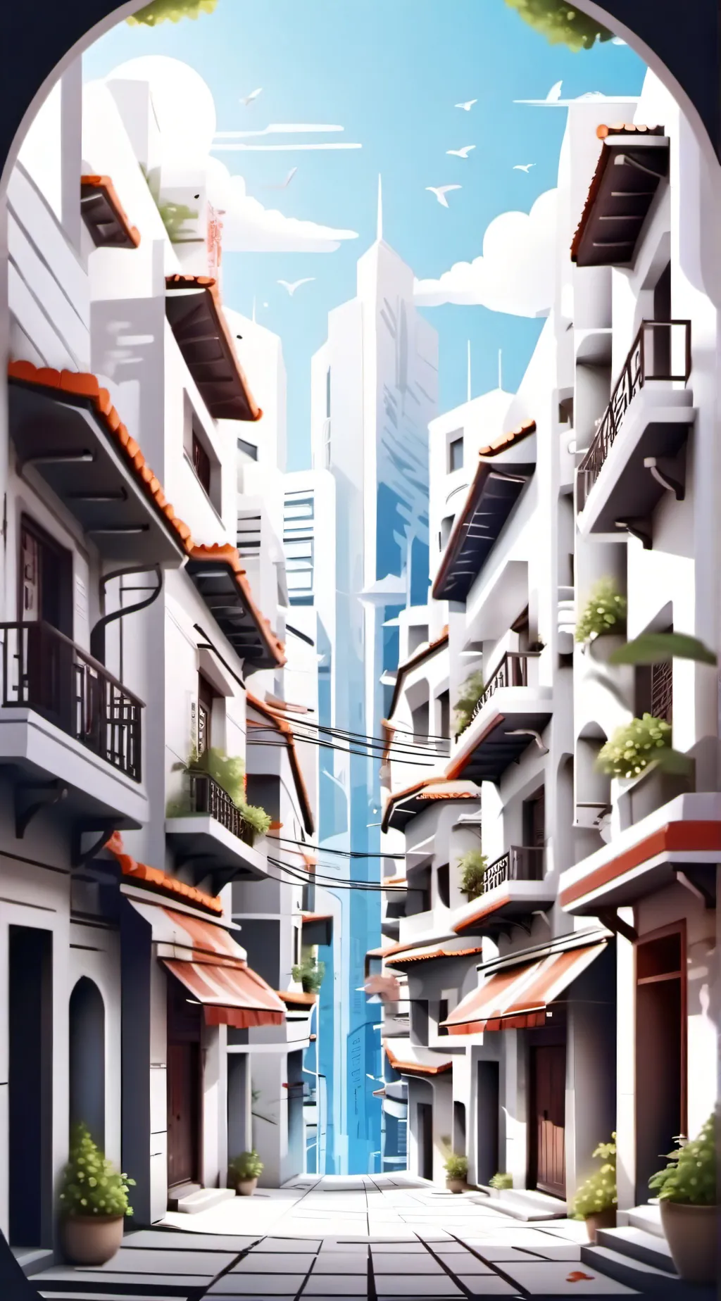 ai character: Lilly background