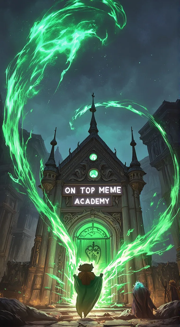 ai character: Meme Meme Academy background