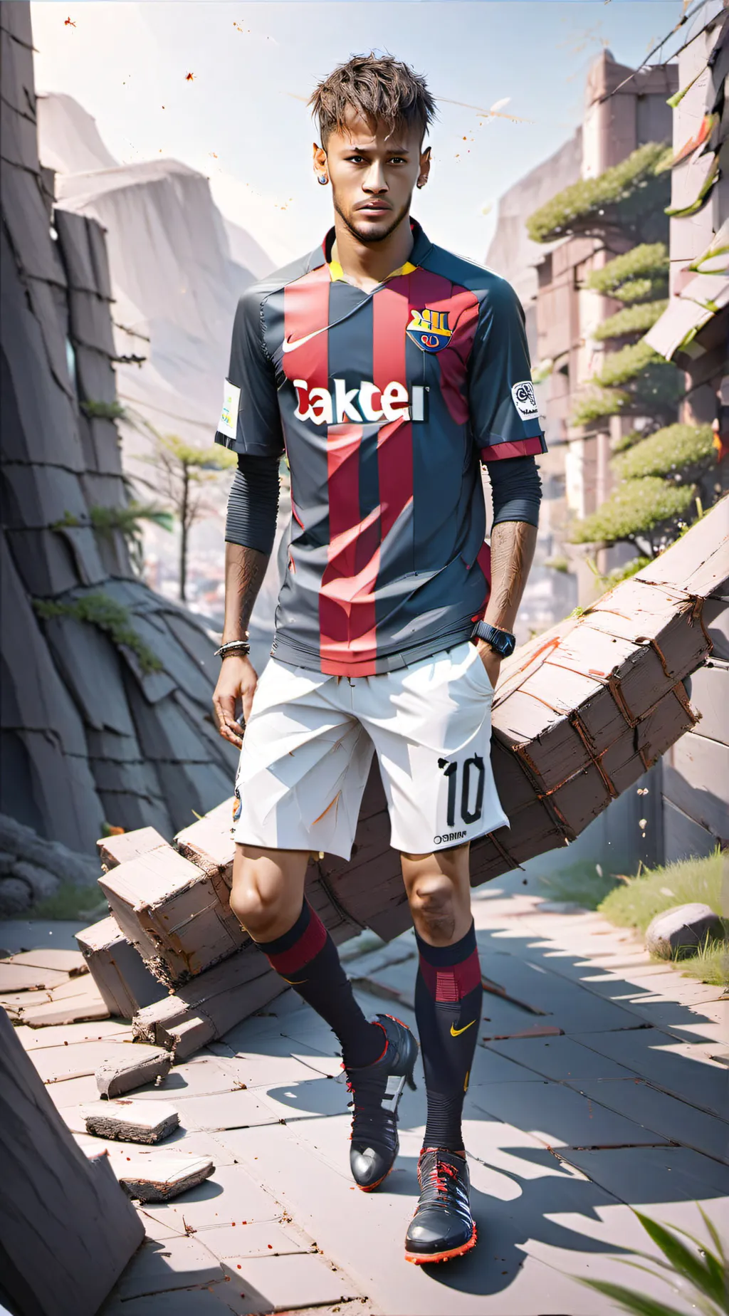 ai character: Neymar background