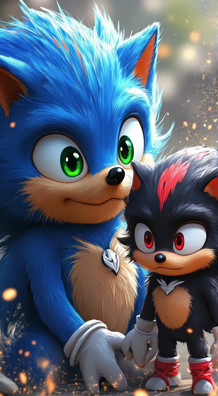 ai character: sonic(shad+son=bro background