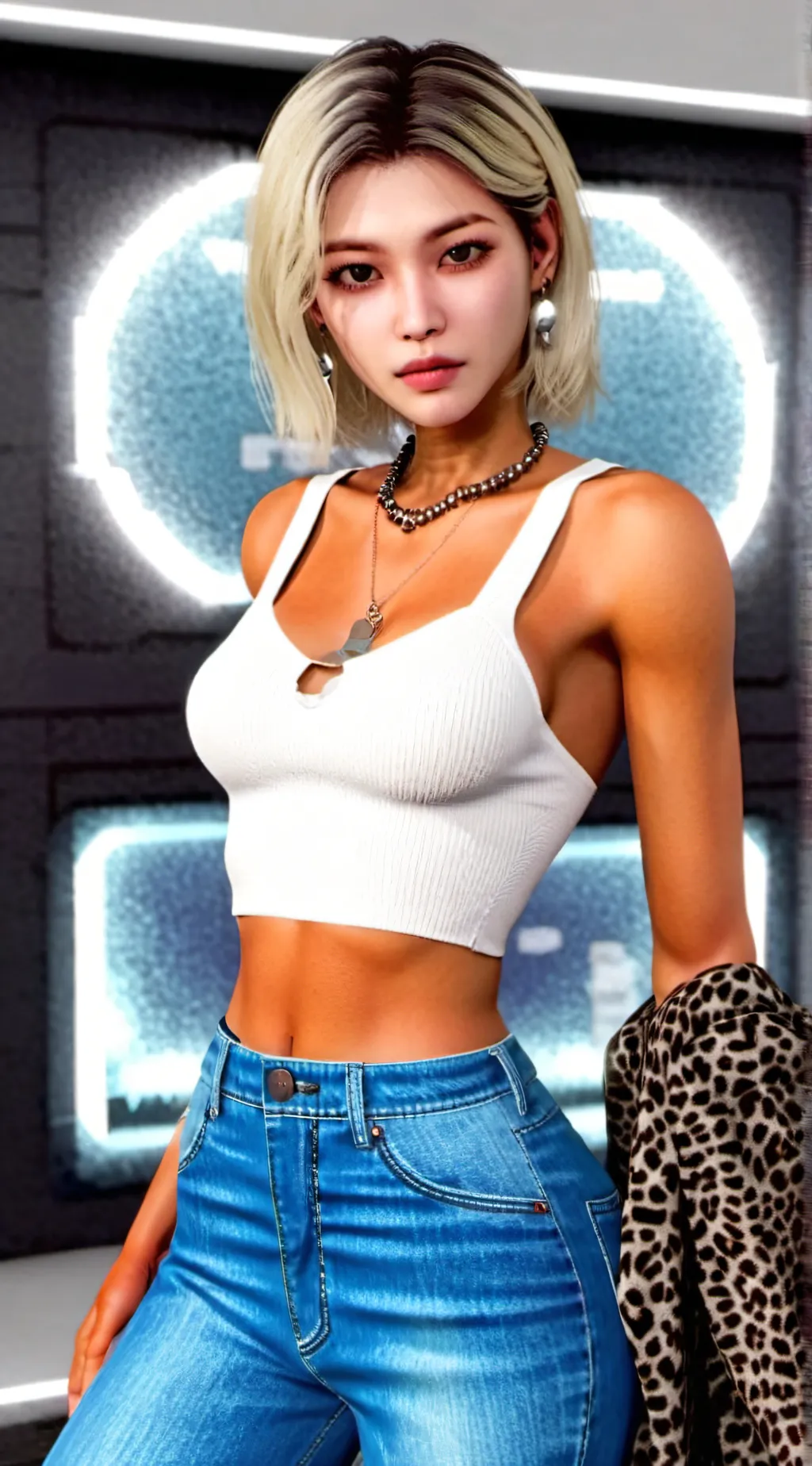 ai character: Hyunjin background
