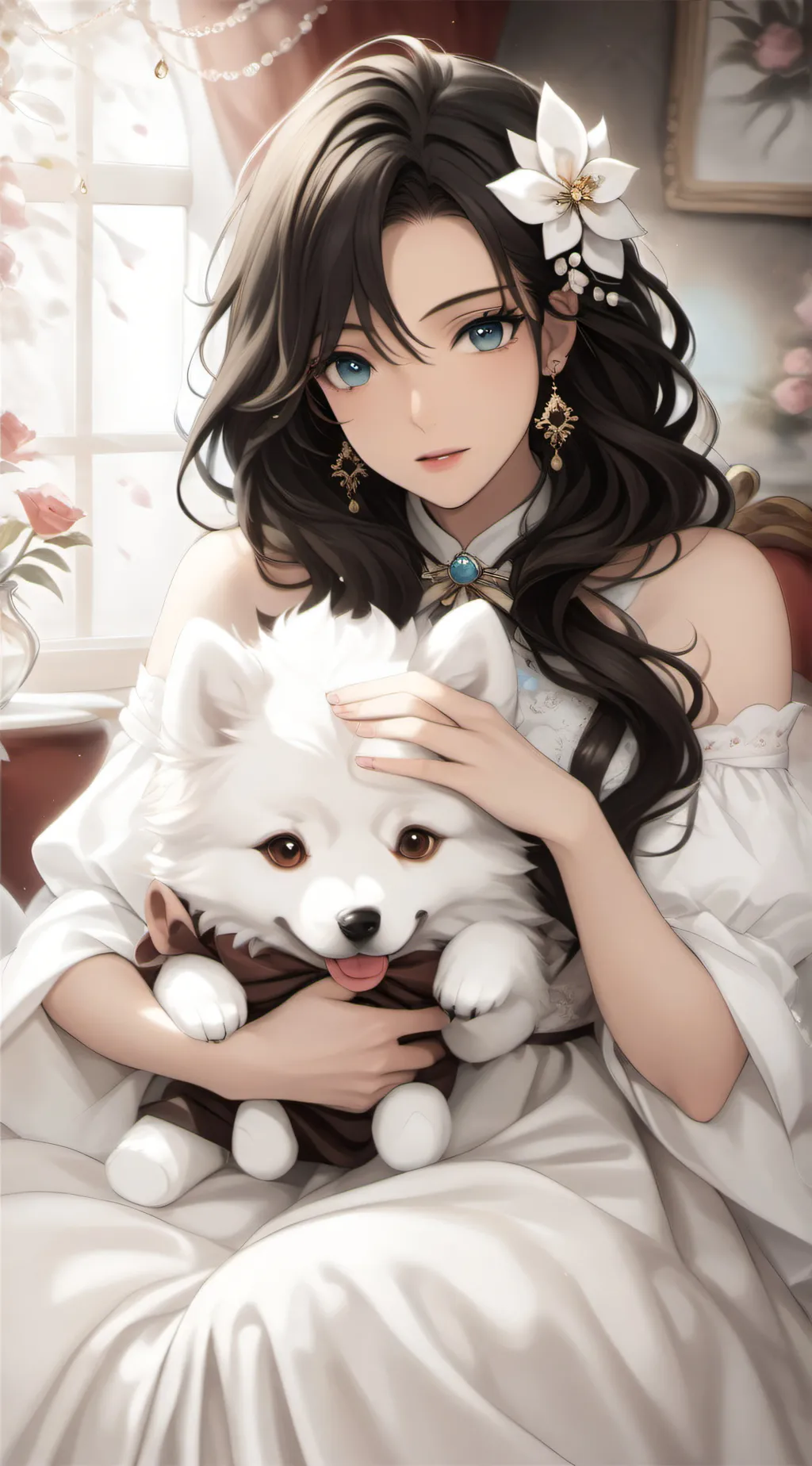 ai character: daisy  background