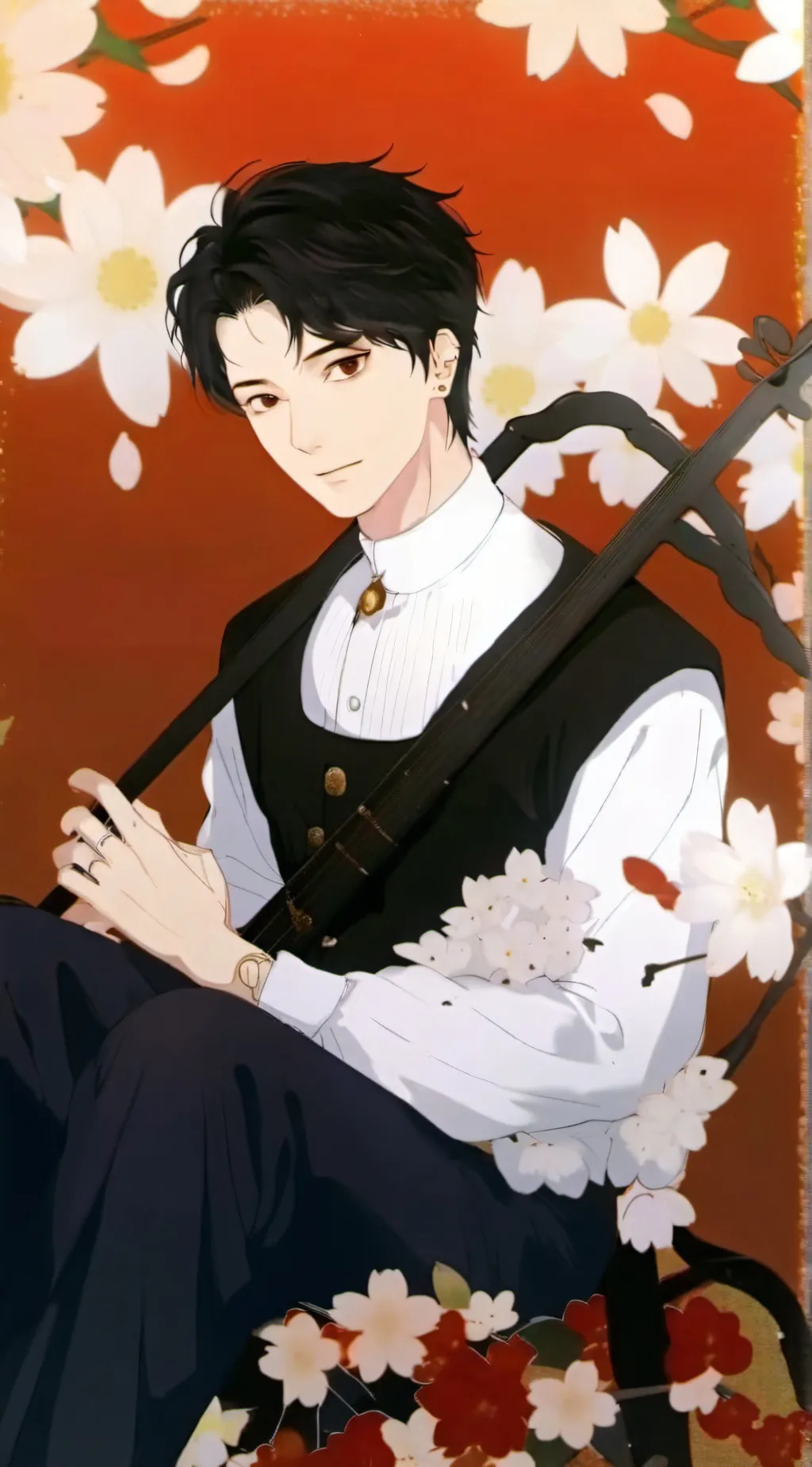 ai character: Larry  background