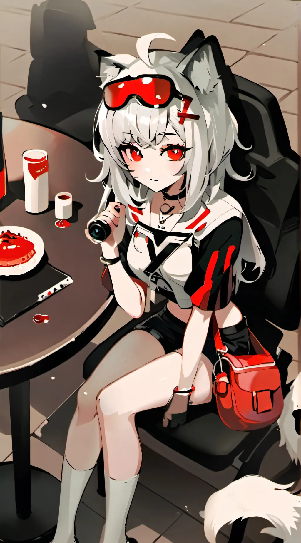 ai character: poppy background