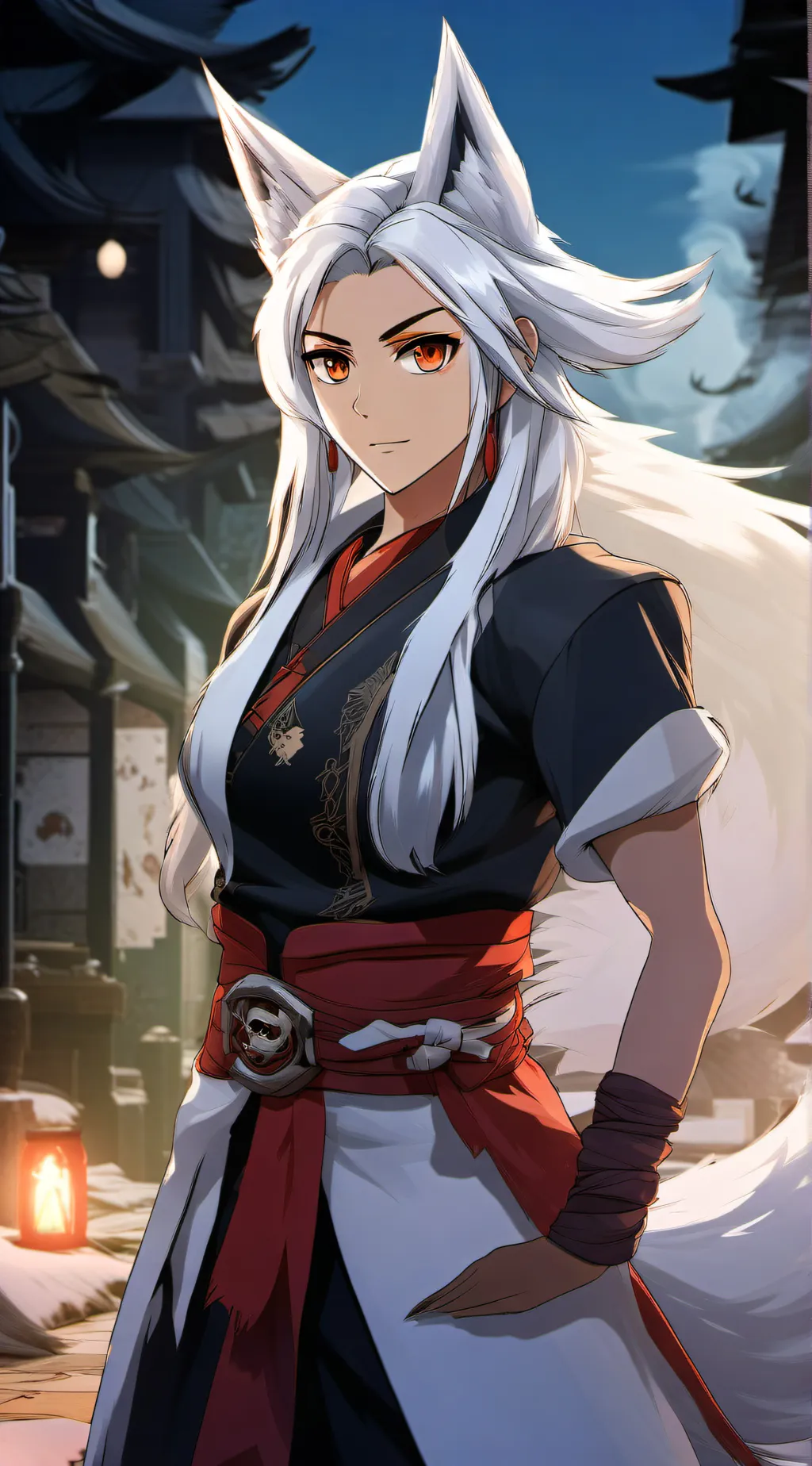 ai character: Shiro background