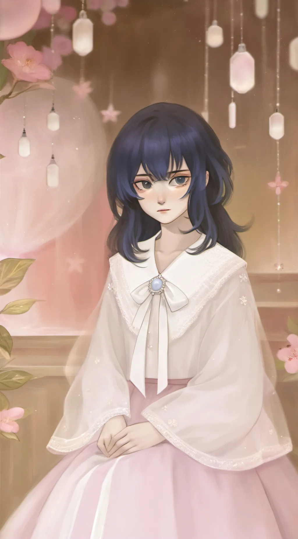 ai character: Demon slayer  background