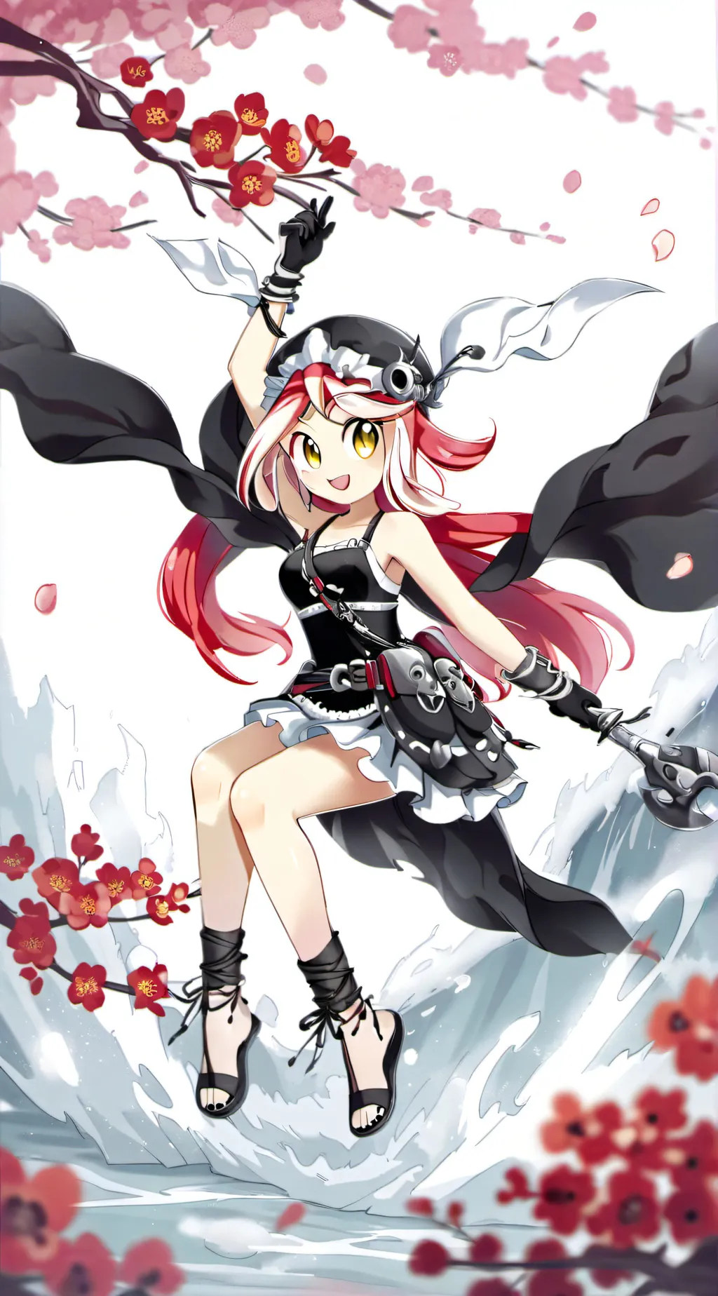 ai character: Sunset Shimmer background