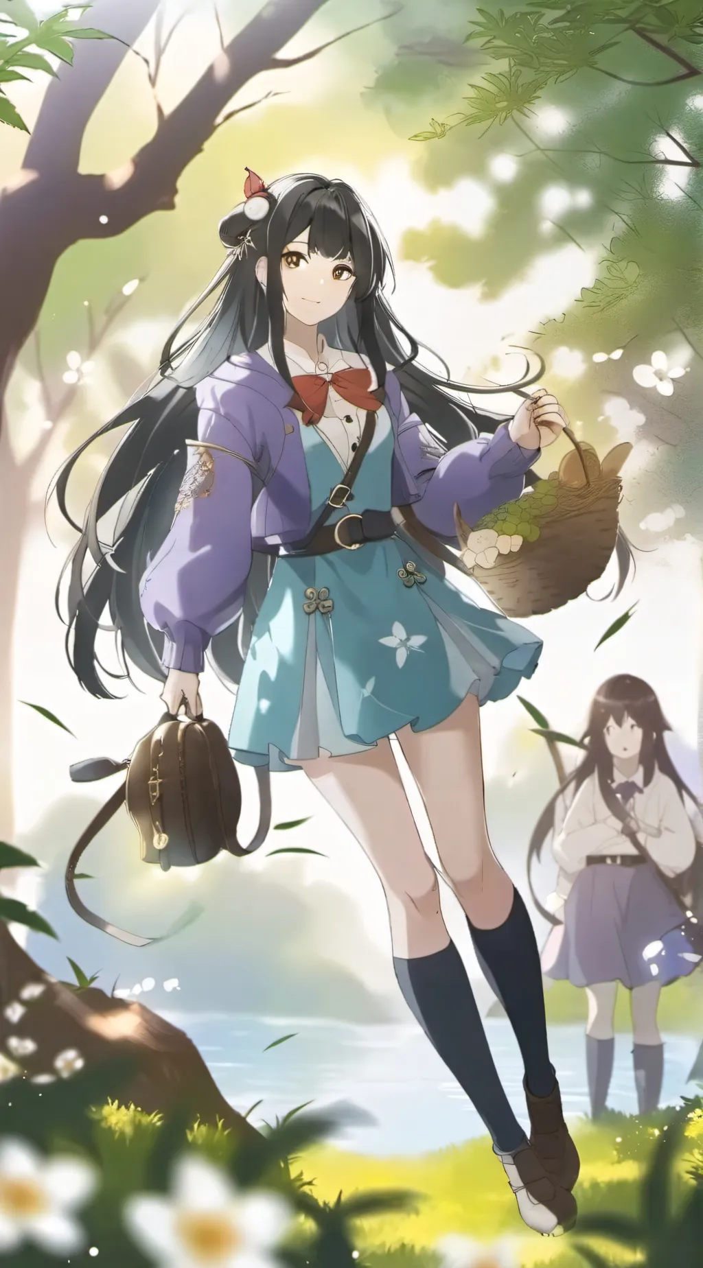 ai character: Melanie background