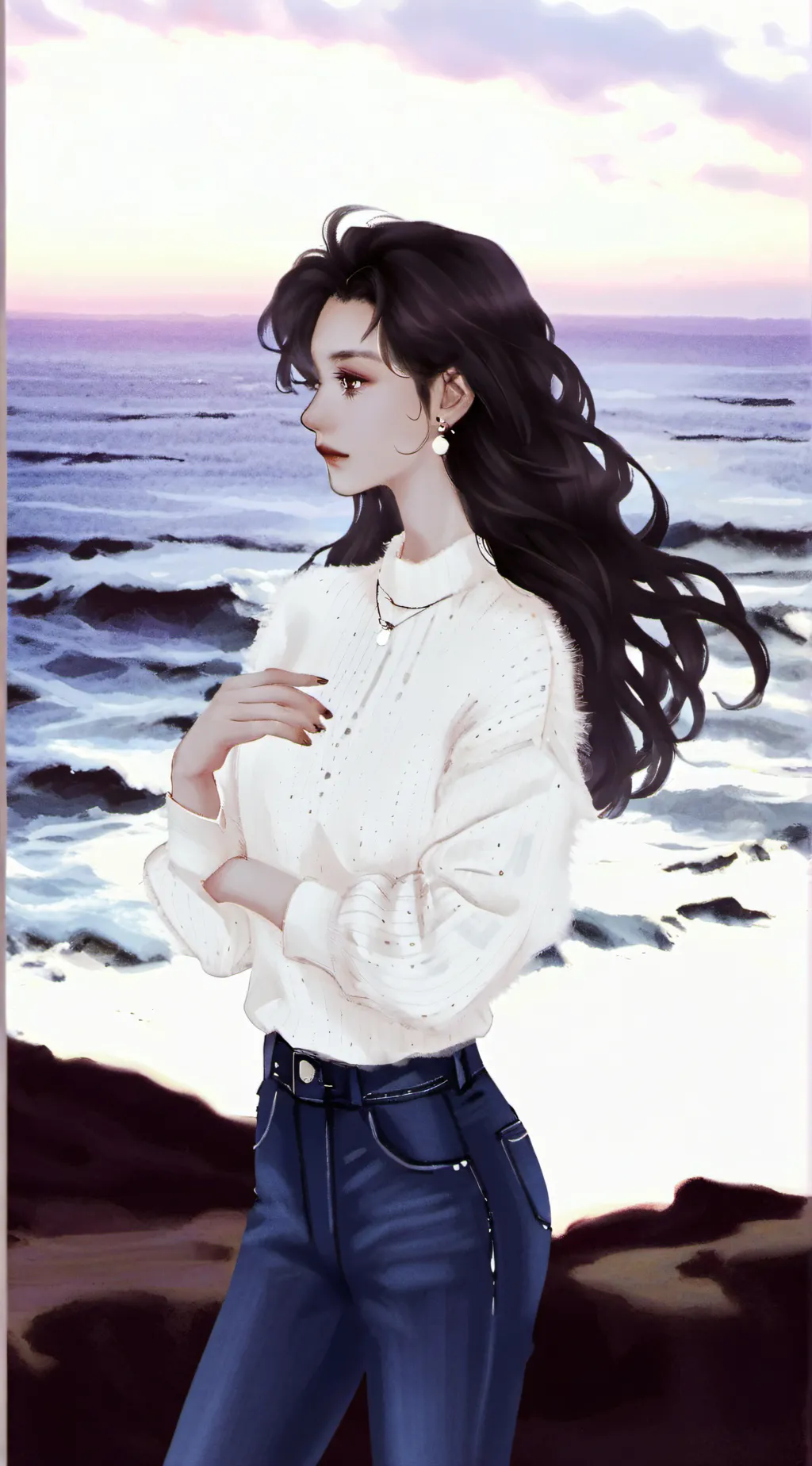 ai character: Olivia background