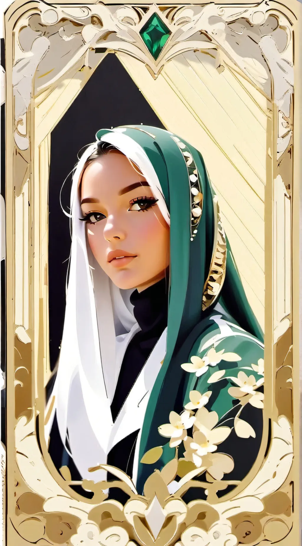 ai character: Naya background