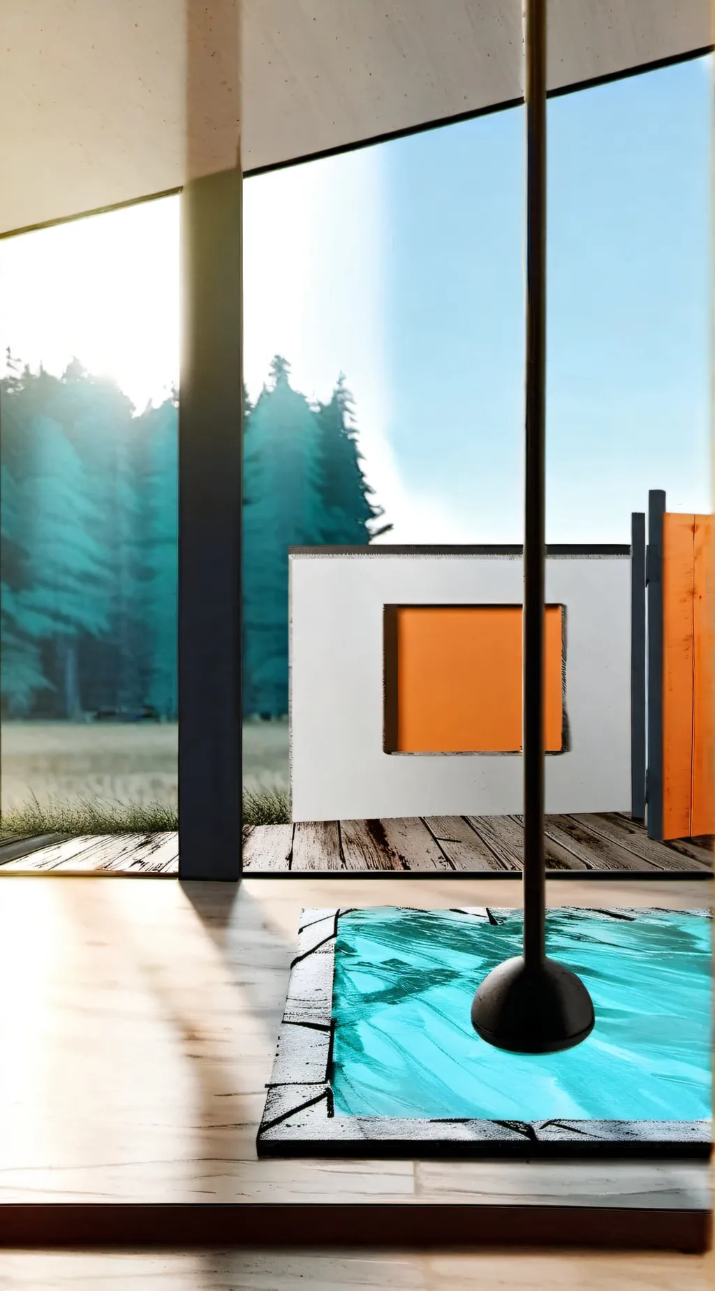 ai character: black background